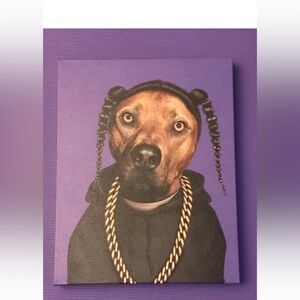 Pets Rock Celebrity Canvas Art Collection SNOOP DOGG Graphic Wall Art